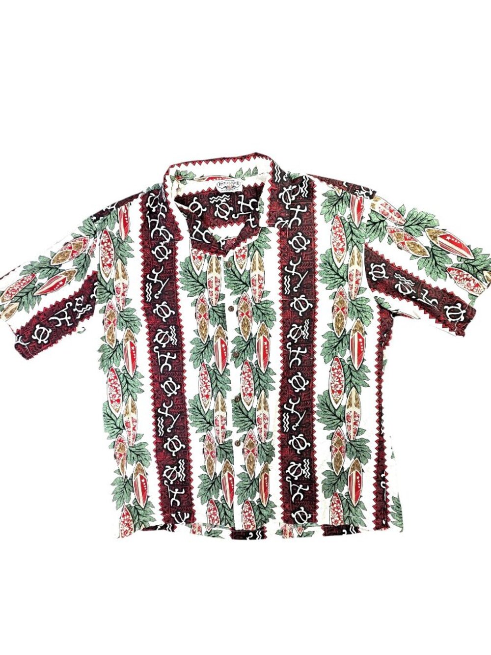 Pacific Legend Shirt Men 3XL Hawaiian Surf Turtles Tropical Vacation Casual USA